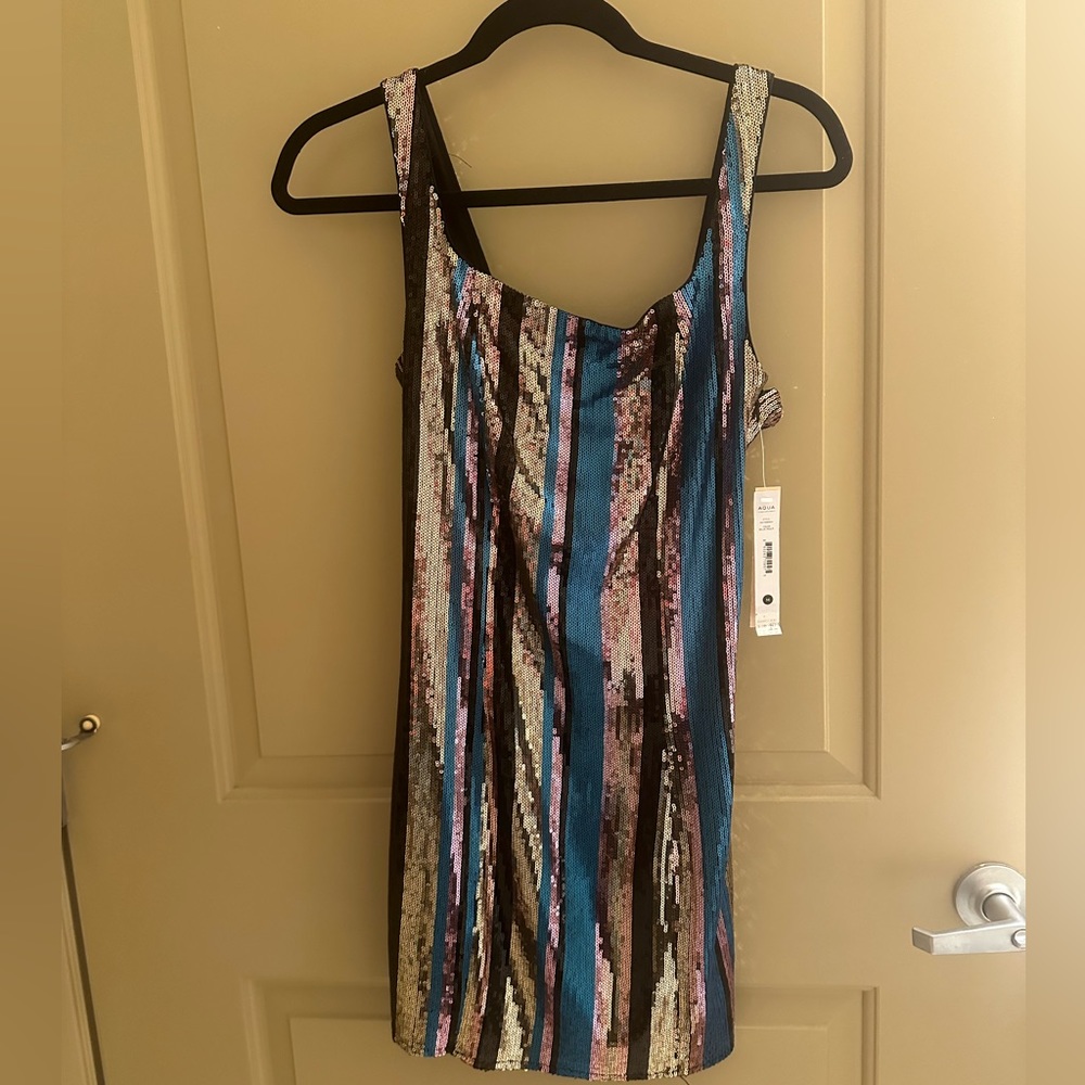 Fun sequined mini dress! Size Medium